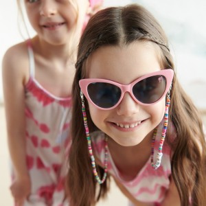 Sinsay - Okulary przeciwsłoneczne Barbie - Różowy