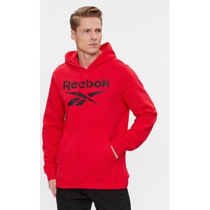 Czerwona bluza Reebok w sportowym stylu