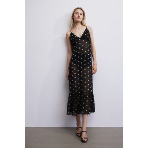 Sukienka H & M z szyfonu maxi na ramiączkach