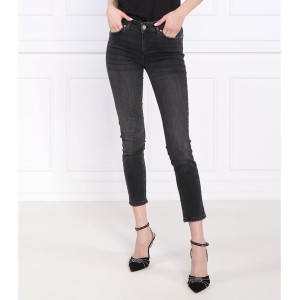 Czarne jeansy Liu-Jo z bawełny