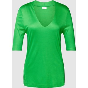 Zielona bluzka S.Oliver Black Label z krótkim rękawem