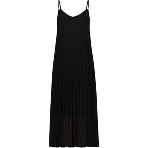 Czarna sukienka SUBLEVEL w stylu casual z dekoltem w kształcie litery v