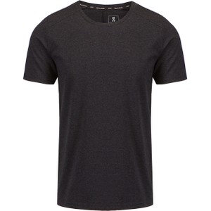 Czarny t-shirt On Running z bawełny w stylu casual
