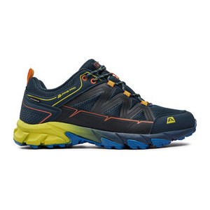 Granatowe buty trekkingowe Alpine Pro sznurowane