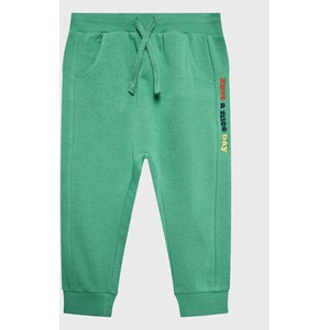 Zielone spodnie dziecięce United Colors Of Benetton