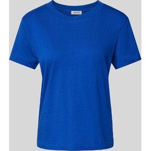 Niebieski t-shirt Esprit z krótkim rękawem w stylu casual