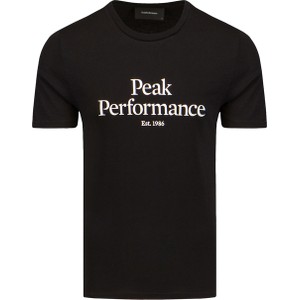 T-shirt Peak performance z bawełny w młodzieżowym stylu