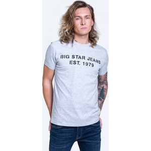 T-shirt Big Star w młodzieżowym stylu z dzianiny z krótkim rękawem