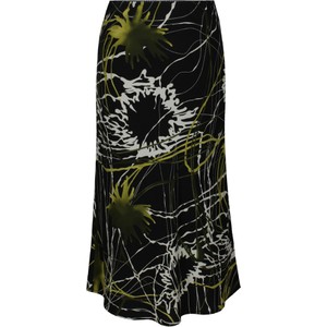 Czarna spódnica Fokus midi z tkaniny w stylu casual