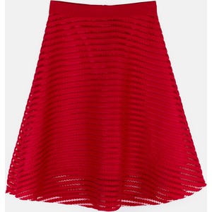 Czerwona spódnica Gate mini w stylu casual