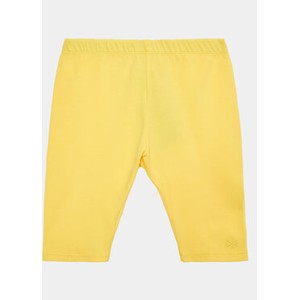 Żółte spodnie dziecięce United Colors Of Benetton