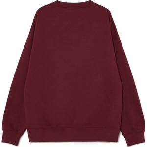 Czerwona bluza Cropp z bawełny
