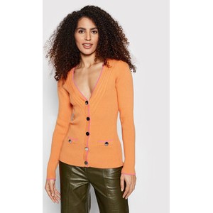 Pomarańczowy sweter Guess w stylu casual