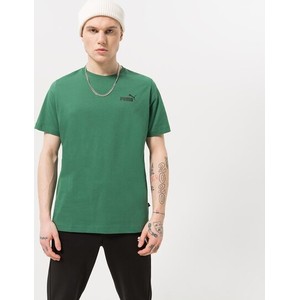 Zielony t-shirt Puma z krótkim rękawem w sportowym stylu