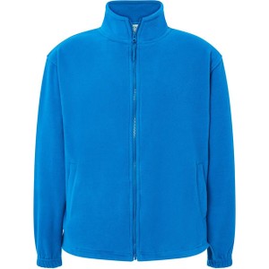 Niebieska bluza JK Collection z polaru w stylu casual