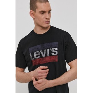 T-shirt Levis z dzianiny z krótkim rękawem