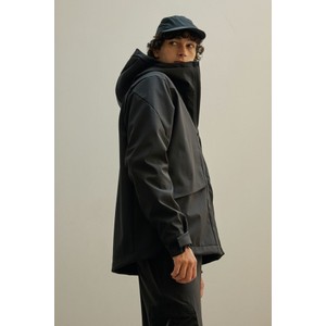 Czarna kurtka H & M w stylu casual krótka