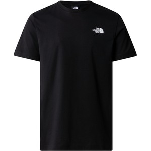 Czarny t-shirt The North Face w stylu casual