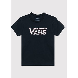 Czarna koszulka dziecięca Vans dla chłopców