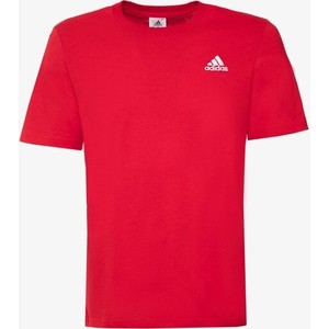 Czerwony t-shirt Adidas Sportswear w sportowym stylu