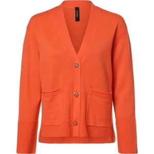 Pomarańczowy sweter Marc Cain w stylu casual z wełny