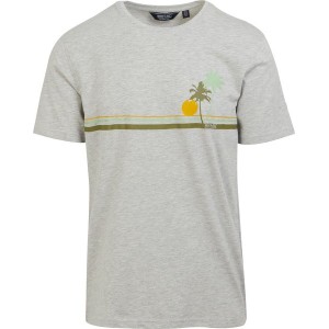 T-shirt Regatta z nadrukiem w sportowym stylu z bawełny