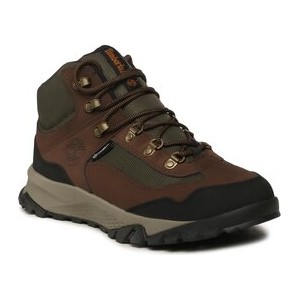 Brązowe buty trekkingowe Timberland sznurowane