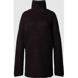 Czarny sweter Vero Moda z dzianiny w stylu casual