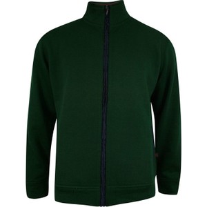 Zielony sweter Kings ze stójką w stylu casual