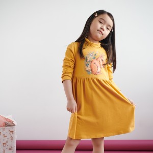 Żółta sukienka dziewczęca Sinsay