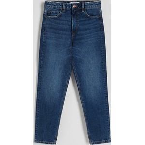 Granatowe jeansy Reserved w stylu casual