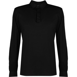 Czarna koszulka z długim rękawem Antony Morato z tkaniny