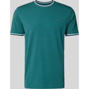 Zielony t-shirt Christian Berg z krótkim rękawem w stylu casual z bawełny