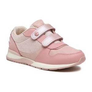 Różowe buty sportowe dziecięce Mayoral dla dziewczynek na rzepy