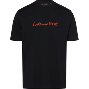 T-shirt Lyle & Scott z krótkim rękawem w młodzieżowym stylu