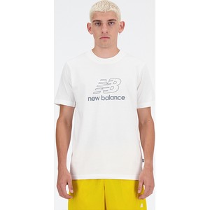 T-shirt New Balance z krótkim rękawem z nadrukiem w sportowym stylu