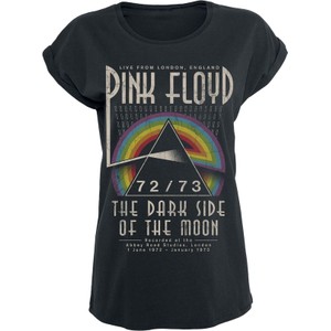T-shirt Pink Floyd z krótkim rękawem z bawełny