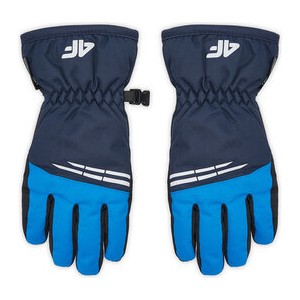 Granatowe rękawiczki 4F
