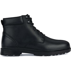 Czarne buty zimowe Geox w stylu casual
