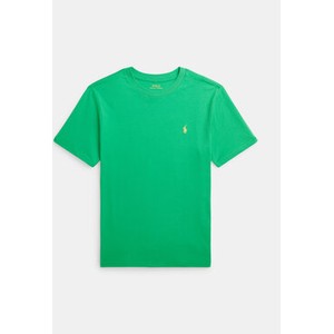 Zielona koszulka dziecięca POLO RALPH LAUREN z krótkim rękawem dla chłopców