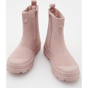 Różowe buty dziecięce zimowe Reserved dla dziewczynek