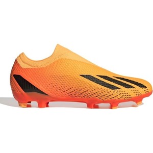 Pomarańczowe buty sportowe Adidas sznurowane