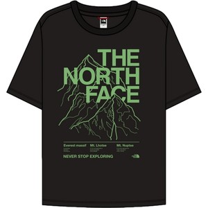 Czarna koszulka dziecięca The North Face