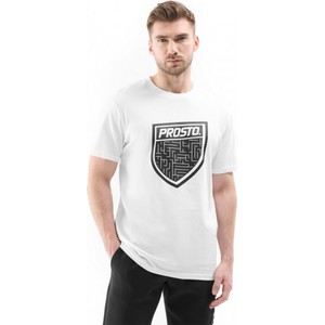 T-shirt Prosto. z krótkim rękawem w stylu klasycznym z nadrukiem