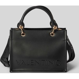 Czarna torebka Valentino Bags duża matowa