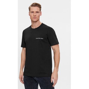 Czarny t-shirt Calvin Klein w stylu casual