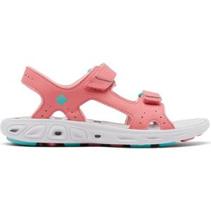 Różowe buty dziecięce letnie Columbia na rzepy dla dziewczynek