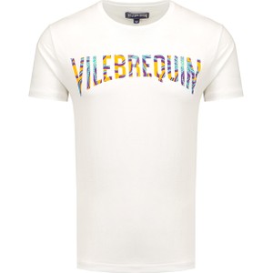 T-shirt Vilebrequin w młodzieżowym stylu z krótkim rękawem z bawełny