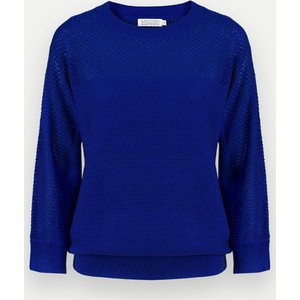 Niebieski sweter Molton w stylu casual z wełny