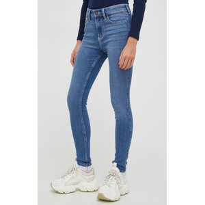Niebieskie jeansy Hollister Co. w stylu casual